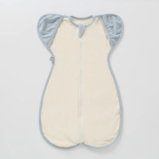 Breathable Organic Cotton Baby Sleeping Bag & Swaddle