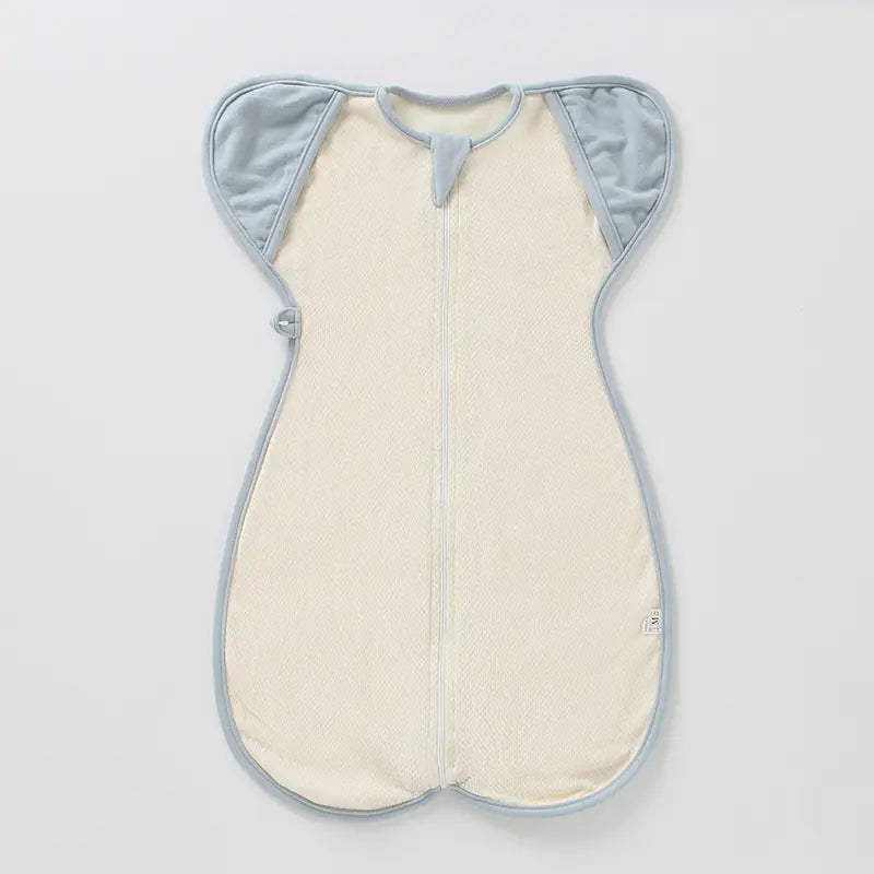 Breathable Organic Cotton Baby Sleeping Bag & Swaddle