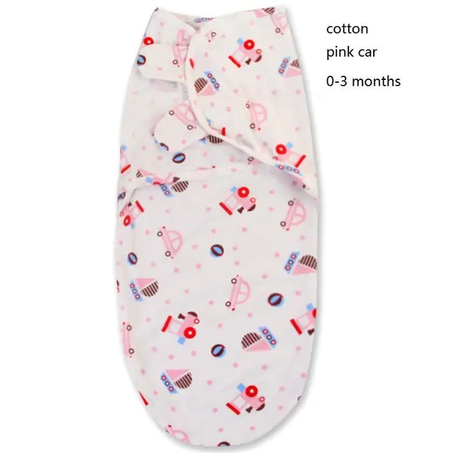 100% Cotton Baby Swaddle Wrap Blanket for Infants
