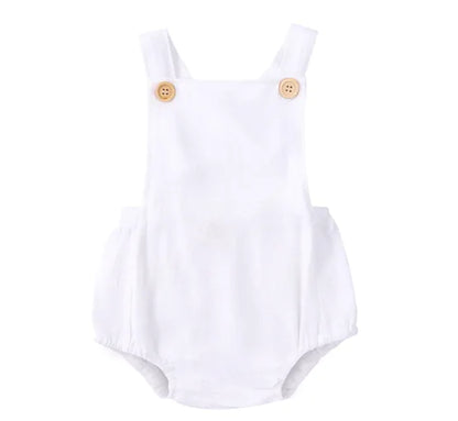 Baby Sleeveless Cotton Jumpsuit