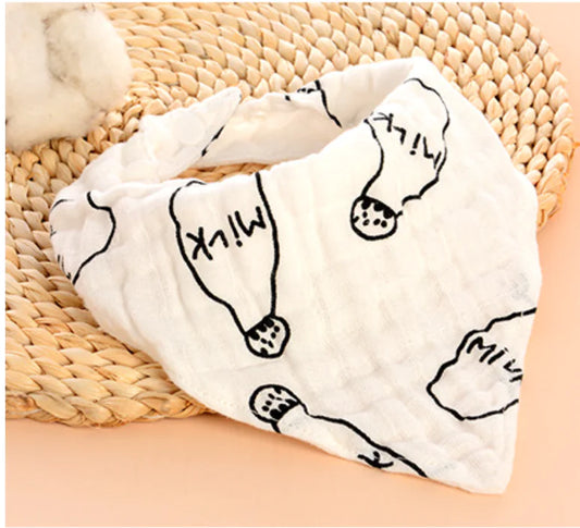 Embroidered Cotton Baby Crawling Clothes for Infants