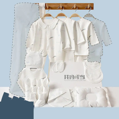 Cotton Baby Clothes Gift Set for Newborns (Summer)